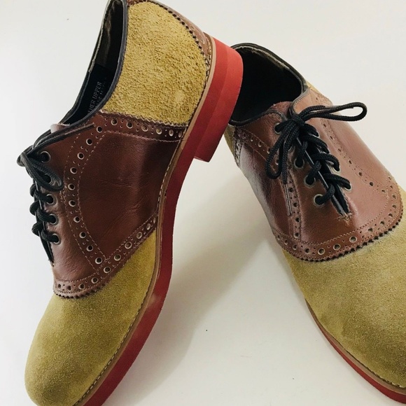 Lehigh Vintage Mens Suede Oxford Steel Toe Shoe